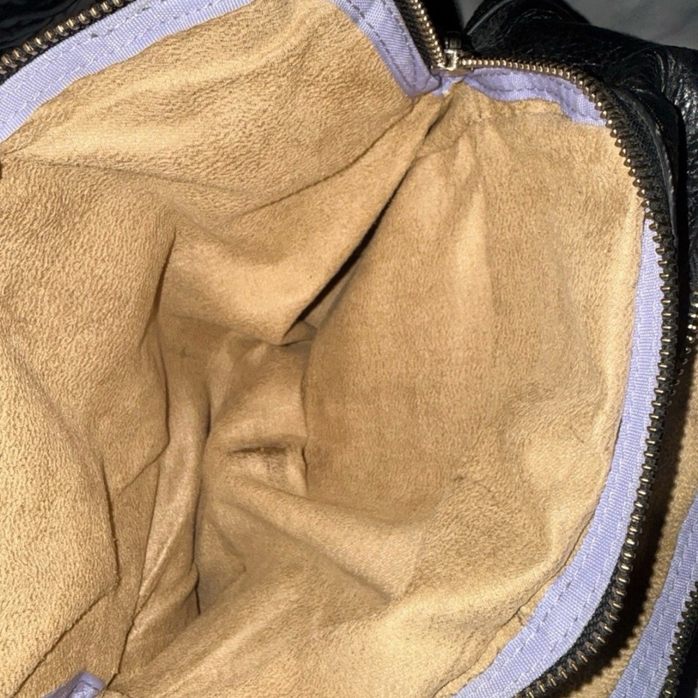 Jimmy Choo Blythe Black Leather Satchel - Picture 6 of 7